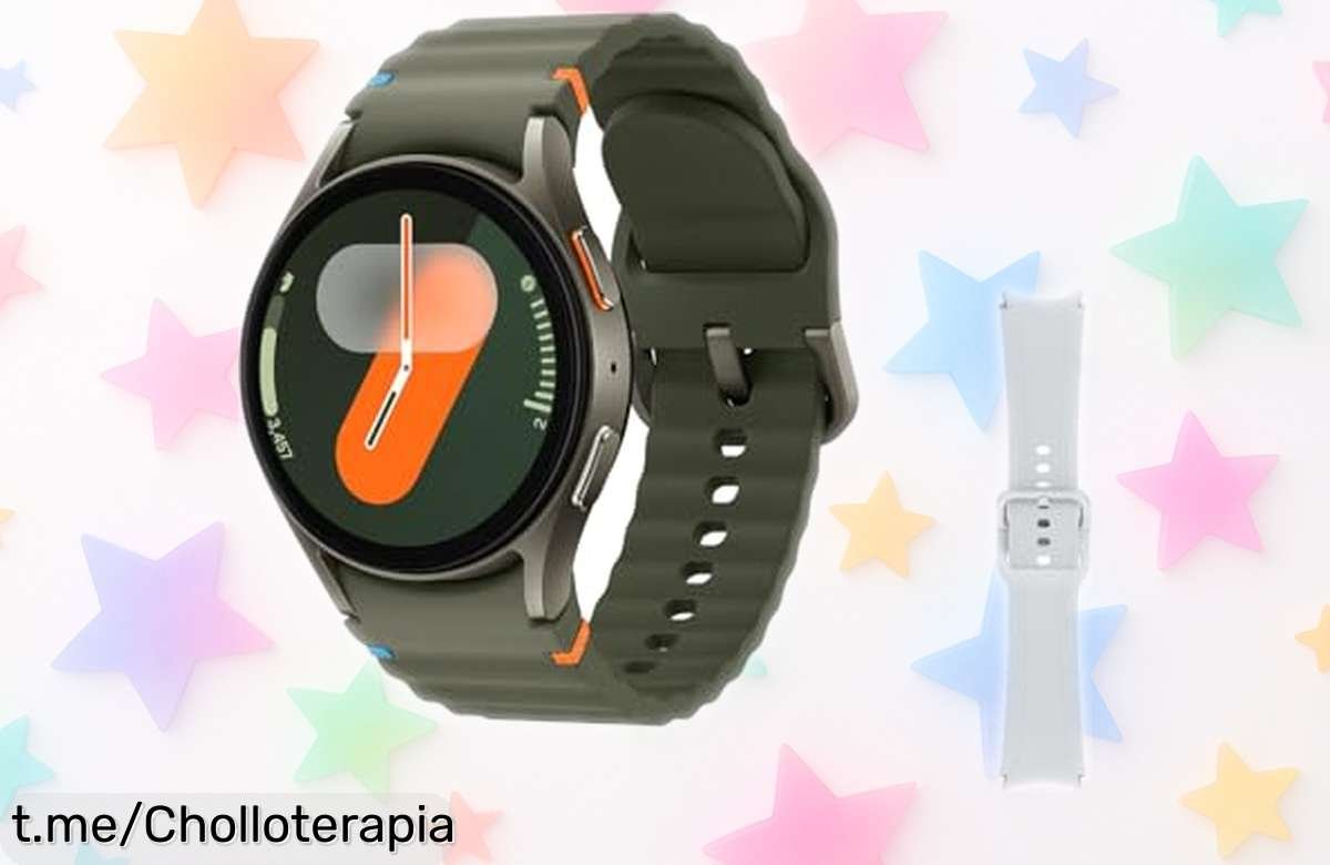 Smartwatch Samsung Galaxy Watch7 Bluetooth 40mm en verde con control total de salud y deporte a precio rebajado irresistible Corre que vuelan las unidades no lo pierdas ahora mismo