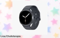 Smartwatch Samsung Galaxy Watch8 44mm con LTE y Galaxy AI, súper actualizado con procesador 3NM para medir tu salud y deporte sin parar, precio rebajado brutal que vuela rápido ¡No dejes pasar este ofertón limitado!