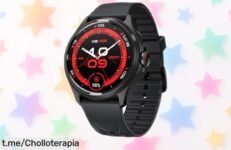 Smartwatch avanzado Ticwatch Pro 5 Enduro Black con batería de 90 horas y chip ultrarrápido, un precio rebajado que no verás dos veces ¡Corre que vuelan!