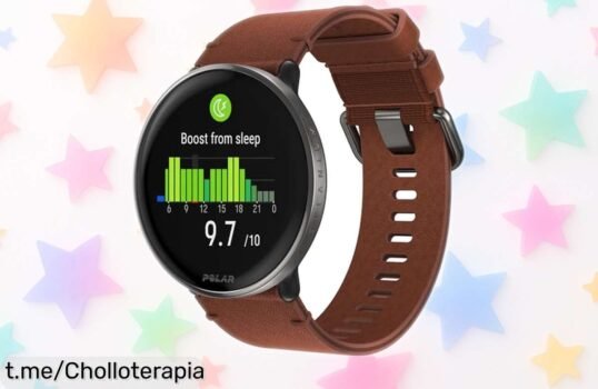 Smartwatch deportivo Polar Ignite 3 Titanium con pantalla AMOLED y GPS rebajado precio oferta limitada para controlar ritmo, sueño y entrenos ¡Un super chollo que vuela rápido, no lo dejes escapar!