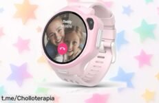 Smartwatch para niños myFirst Fone R2 con cámara y GPS, súper seguro para tus peques desde 5 años, ¡precio rebajado de locura por tiempo limitado que se va volando! No pierdas este ofertón pensado justo para protegerlos mientras juegan