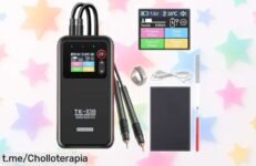 Soldadora de puntos inalámbrica con batería extra potente y 99 velocidades ajustables, rebajada a un precio loco solo por tiempo limitado ¡No dejes que este super chollo se escape!