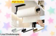 Soporte y dispensador múltiple para baño y cocina, rebajado con un precio loco que transforma tu hogar en orden al instante. ¡No dejes pasar esta oportunidad única!