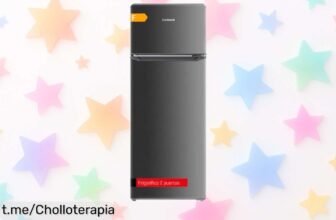 Sorprendente frigorífico Corberó CF2PH14321X, 206L de capacidad y súper silencioso, con estantes ajustables para una organización cómoda; ¡aprovéchate del precio rebajado por tiempo limitado! No te quedes sin este super chollo que vuela, hazte con él ahora mismo y mejora tu cocina.
