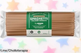 Spaghetti integral 500g by Amazon a un precio rebajado increíble, ¡no dejes pasar esta oferta limitada y sorprende a tu familia con el auténtico sabor de Italia!