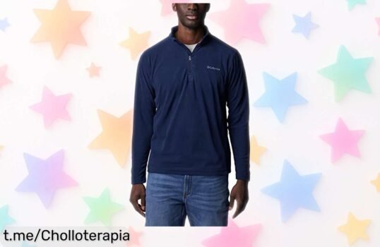 Sudadera Columbia Klamath Range 2 Half Zip ligera para hombre con protección solar FPU 50 ahora a precio rebajado que está volando rápido ¡no dejes pasar este super chollo!