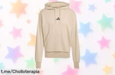 Sudadera adidas Hombre Essentials Feelcozy con capucha y bolsillo canguro rebajada ahora, un super chollo que no se ve todos los días para que luzcas buen rollo sin gastar de más ¡date prisa porque vuelan!