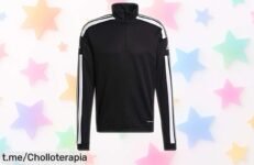 Sudadera adidas Squadra 21 para hombre a precio rebajado, descubre el super chollo y luce estilazo mientras te mueves libremente ¡No esperes más o se acabará!