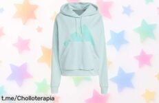 Sudadera adidas mujer Essentials Big Logo XL con corte holgado y bolsillo canguro precio rebajado súper chollo única oportunidad que vuela ¡date prisa!