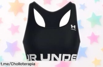 Sujetador deportivo Under Armour UA HG Mid Bra en oferta brutal: diseño moderno y ajuste seguro para que te sientas imbatible. ¡No dejes pasar este chollazo!