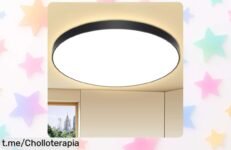 Super plafón LED OUILA 24W para techo que ilumina a lo bestia y baja tu factura, con instalación fácil; no dejes pasar esta rebaja brutal y oferta fugaz, ¡cómpralo ya que vuelan!