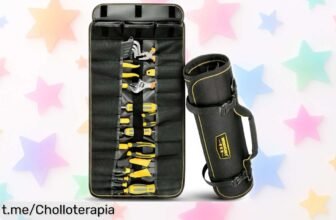 Supereficiente rollo de herramientas WINHUNT con 25 bolsillos, ¡rebajado y listo para organizar tu mundo! Este super chollo vuela rápido, perfecto para bricolaje o profesionales que buscan tener todo a mano. No te pierdas este ofertón único que te hará la vida mucho más fácil. ¡Apresúrate antes de quedarte sin él!