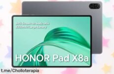 Tablet Honor Pad X8a con pantalla de 11 a 90Hz, sonido pro y batería de larga duración; ¡ofertón rebajado que te hará disfrutar sin límites! No te quedes sin la tuya, apúrate.