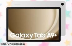 Tablet Samsung Galaxy Tab A9+ 128GB con pantalla grandota de 11” y sonido 3D brutal, rebajada a precio muy bajo para que disfrutes multitarea y ocio sin parar ¡corre que esta oferta se acaba ya!