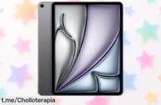 Tablet iPad Air 13 pulgadas con chip M2 y 1 TB a precio rebajado perfecto para ver, crear y conectar sin límite; pantalla espectacular y cámara top en un ofertón que dura muy poco ¡cómprala ya antes de que se acabe este super chollo!