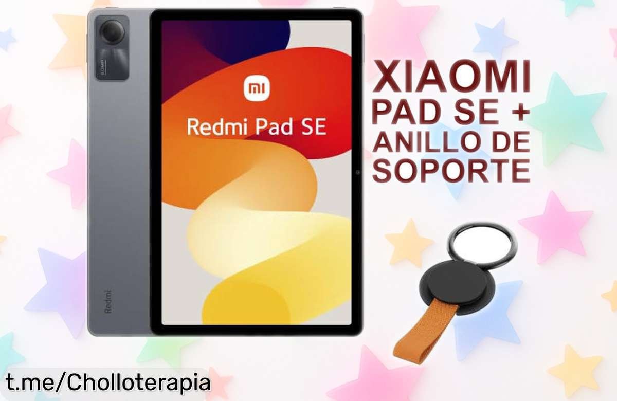 Tableta Xiaomi Redmi Pad SE con pantalla FHD+ de 11 pulgadas y altavoces Dolby Atmos a precio rebajado impresionante, un super chollo con procesador Snapdragon que vuela, no lo pienses y pilla este ofertón antes de que desaparezca.