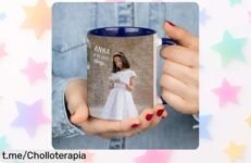 Taza personalizada con foto y texto Wanapix 325ml, perfecta para microondas y regalos ¡Aprovecha este super chollo limitado antes de que se acabe!