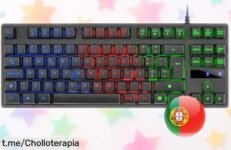 Teclado gaming compacto Mars Gaming MK02, rebajado a un super chollo con RGB espectacular; mejora tus partidas y juega con estilo ¡No te lo pierdas, que se acaban!
