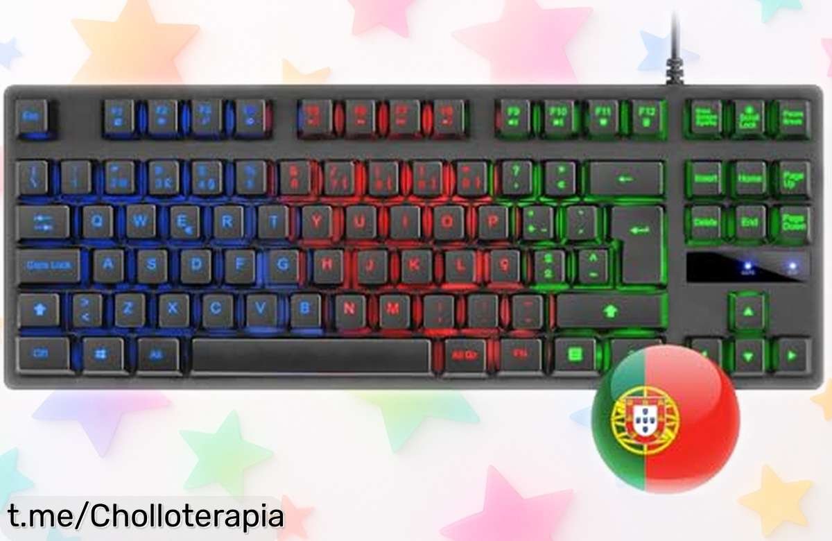 Teclado gaming híbrido Mars Gaming MK02 TKL negro con iluminación Rainbow a precio de ganga, ¡aprovecha este ofertón y lleva tu juego al siguiente nivel ya!