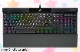 Teclado mecánico CORSAIR K70 RGB PRO con Cherry MX Red: ¡ofertón irresistible y precio rebajado! Respuesta ultra rápida y modo torneo para ganar en serio. Aprovecha antes de que se agoten, la oportunidad está a un clic de distancia.