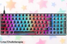 Teclado mecánico gaming Mars Gaming MKULTRA con RGB personalizable y switches Outemu marrones a precio rebajado que no dura, un super chollo para gamers que quieren lo mejor ¡no dejes escapar esta caída de precio ya!