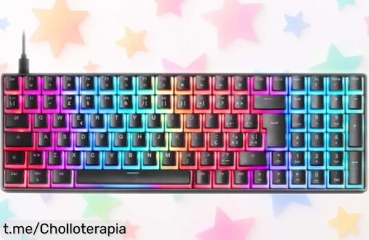 Teclado mecánico gaming Mars Gaming MKULTRA con RGB personalizable y switches Outemu marrones a precio rebajado que no dura, un super chollo para gamers que quieren lo mejor ¡no dejes escapar esta caída de precio ya!
