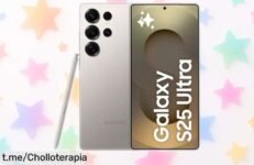 Teléfono móvil Samsung Galaxy S25 Ultra con cámara 200MP y 12GB RAM a precio rebajado, batería que aguanta horas y potencia brutal para juegos ¡Oferta limitada, no dejes pasar este super chollo!