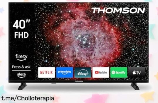 Televisor 40'' Thomson con Fire TV y Alexa rebajado, el super chollo para ver series y controlar todo con tu voz ¡corre que vuelan las unidades en esta oferta limitada!