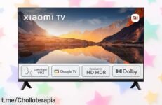 Televisor LED 32 Xiaomi A 2025 con smart Google TV a precio rebajado, un super chollo que hará vibrar tus noches de series y pelis ¡Consíguelo antes que se agote!