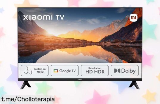 Televisor LED 32 Xiaomi A 2025 con smart Google TV a precio rebajado, un super chollo que hará vibrar tus noches de series y pelis ¡Consíguelo antes que se agote!