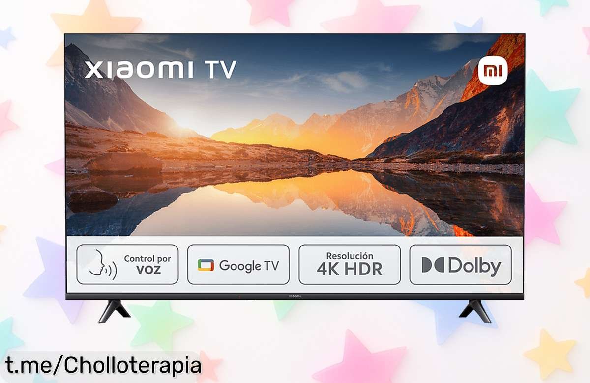 Televisor LED 43 pulgadas Xiaomi A 2025 a precio rebajado, con imagen brutal y diseño espectacular. Oferta limitada que te dejará sin palabras: ¡corre antes de que vuelen estas unidades!