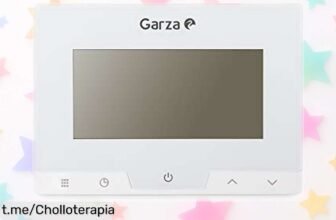 Termostato digital programable Garza con pantalla táctil, ¡super chollo a precio rebajado! Calienta tu hogar justo cuando lo necesites, no dejes pasar esta oportunidad única.