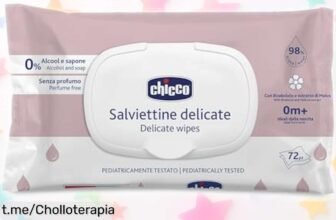 Toallitas para bebés Chicco, megapack de 864 unidades: ¡rebaja brutal por tiempo limitado! Cuida la piel de tu peque y ahorra con este super chollo irresistible.