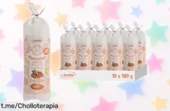 Tostas súper crujientes de pan Marineiras, pack de 10: ¡sabor y fibra a precio loco! Corre que vuelan y siente el placer saludable ya.