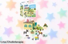 Tractor Playmobil Junior 71656 para niños desde 1 año con piezas blanditas y diversión asegurada a un precio rebajado que no se repite ¡Date prisa que quedan pocas unidades!