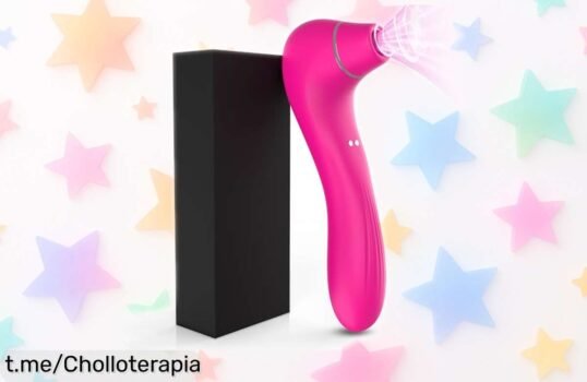 Vibrador para mujer con doble estimulación Lotus Ultra, 10 modos de vibración y succión en un precio rebajado que no volverás a ver ¡Corre que vuelan!