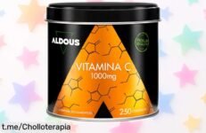 Vitamina C pura Aldous 1000 mg en comprimidos: ¡energía y defensas al máximo con un precio rebajado irresistible! Este super chollo se va rápido, no te quedes sin el tuyo.