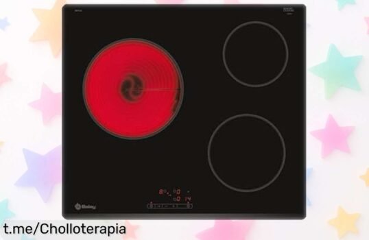 Vitrocerámica Balay 3EB714LR con control táctil y silencio, precio rebajado para cocinar sin ruido y seguridad total ¡Oferta limitada que no puedes dejar escapar!