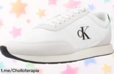 Zapatillas Calvin Klein Runner Sneaker para hombre a precio de ganga, con un diseño moderno que combina perfectamente con cualquier look. ¡No dejes escapar este super chollo! Acelera tus pasos y asegúralas antes de que se agoten.