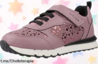 Zapatillas Geox J FASTICS Girl B en rosa: precio rebajado que te hará sonreír y a tu pequeña le encantará. ¡Corre que vuelan, felicidad asegurada!