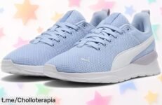 Zapatillas Puma Anzarun Lite con diseño top y suela antideslizante ahora a precio rebajado, ¡super chollo que está volando, no lo dejes escapar!