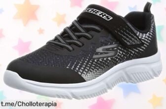 Zapatillas Skechers Go Run 650 Norvo para niño con amortiguación increíble, ¡ahora en un ofertón que desaparece rápido! No te quedes sin este chollazo que hará feliz a tu pequeño. ¡Corre antes de que se acaben!