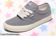 Zapatillas Vans Atwood para hombre en gris escarchado a precio rebajado. Resistencia top y diseño clásico que no te puedes perder, ¡aprovecha este super chollo antes de que se agoten!