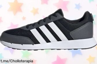 Zapatillas adidas Run 50s unisex a precio loco con diseño atemporal y amortiguación insuperable, ¡aprovecha esta caída de precio limitada! No te quedes sin las tuyas, son un super chollo que no podrás dejar pasar. ¡Haz tu compra ahora mismo antes de que se agoten!