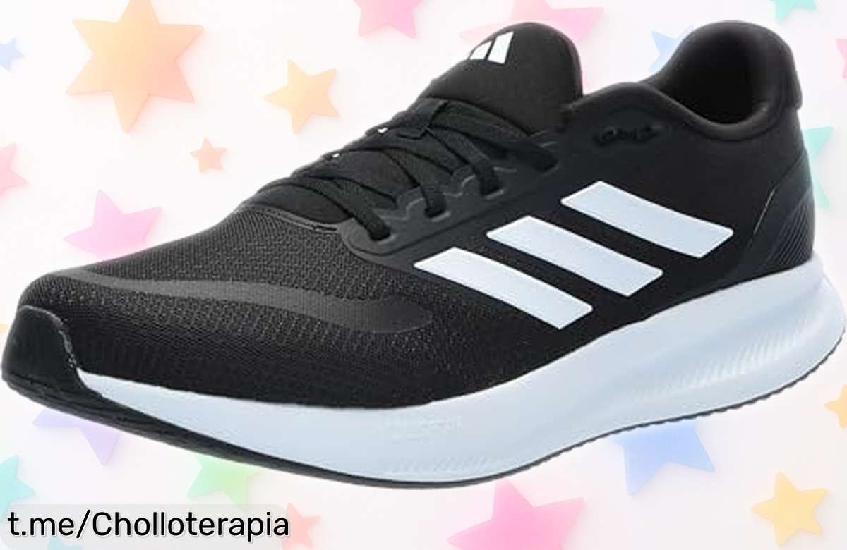 Zapatillas adidas Runfalcon 5 Wide para hombre, ideales para correr sin límites a precio rebajado. ¡No dejes pasar esta oferta especial y disfruta de una suela ultra resistente que se adapta genial! Corre hacia el chollo antes de que desaparezca.