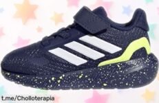 Zapatillas adidas Runfalcon 5 para bebé en azul y amarillo con suela ultraligera que acompaña sus primeros pasos, ¡precio rebajado de locura por tiempo limitado, un super chollo que vuestros peques merecen ya!