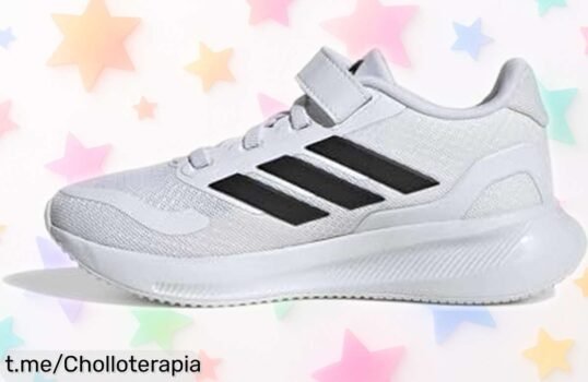 Zapatillas adidas Runfalcon 5 para niños con mediasuela Cloudfoam, rebajadas a un precio loco que no verás dos veces ¡Corre ya y hazte con este super chollo antes de que vuelen!