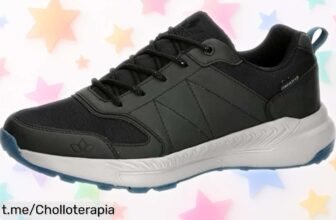Zapatillas de trekking Lico Howard negras con suela antideslizante y soporte ortopédico, ¡precio rebajado ahora mismo para que tus pasos no paren!