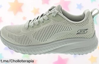 Zapatillas deportivas Skechers Bobs Squad Chaos Face Off para mujer, ¡super chollo a precio rebajado! Con diseño único que te hará destacar, pero date prisa: quedan pocas unidades y esta oportunidad vuela. No dejes pasar el momento perfecto para marcar estilo hoy mismo. ¡Aprovecha ya!