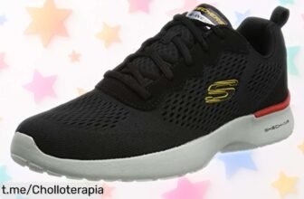 Zapatillas deportivas Skechers SkechAir Dynamight con suela aireada y descuento brutal, siente el poder en cada paso antes de que se agoten.